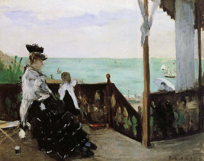 Berthe Morisot Seaside villa Germany oil painting art
